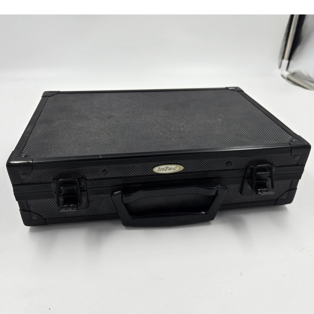 Intec Hard Aluminum Black Carrying Case for Nintendo Game Boy Advance PS Vita